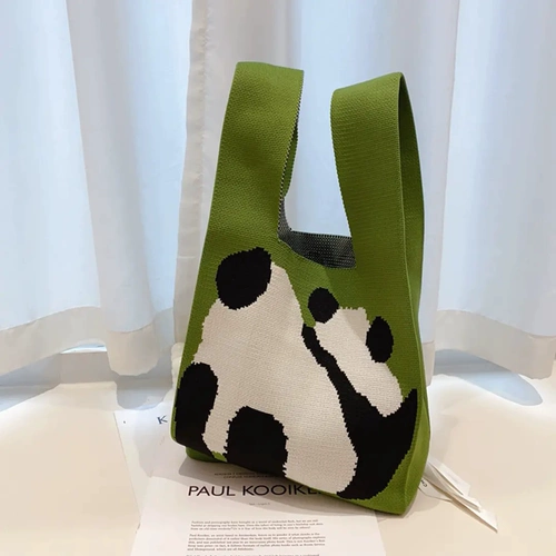 Трикотажная сумка, портативная ручка, 23×43см