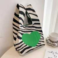 Средняя зебра Зеленая любовь (без ремня плеча)
