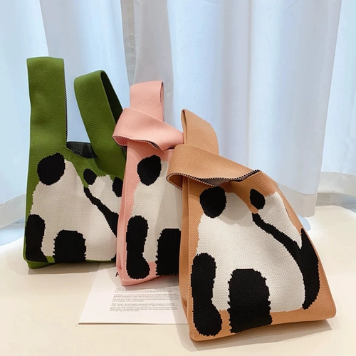 Трикотажная сумка, портативная ручка, 23×43см