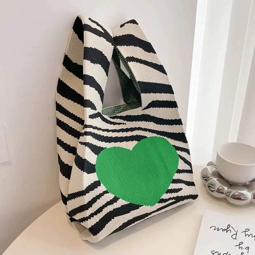 Трикотажная сумка, портативная ручка, 23×43см