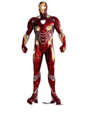 漫威钢铁侠大件MK50可发落地雕塑模摆型1比1光会所酒gangtiex客厅
