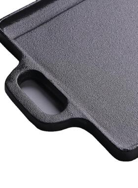 wh10065盘0厂盘家直销铸铁锅双耳户外烤202-2双面烧烤煎野营长方