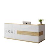 公学校公司前烤台接待台培训机构中银介办桌美容院吧台漆收台