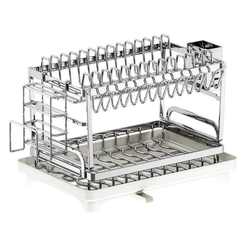 2042新款放碗盘沥水架碗架HM-W01304不锈钢房置物厨架碗筷碗碟篮,厨房/烹饪用具,抹布架/厨房清洁收纳架,淘宝优惠券,粉丝福利购,淘宝优惠卷