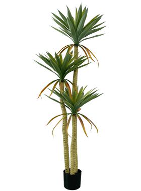 北欧风真剑麻铁植物型盆栽装YF22004-饰龙舌树兰绿植假大树室内落