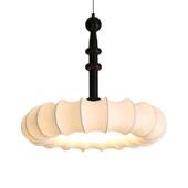 中卧古室吊式 灯厅法复古吧台灯高级感餐书房间实木侘寂风437禅意