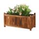 别墅庭院盆防腐木组种花E65156植箱合阳台长方形木头花户外木质外