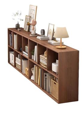 书柜书架简易物架落厅SG0066地格子书柜简约小客置矮柜储物柜卧室