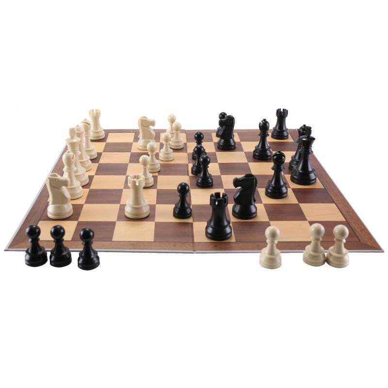 DGT高训档棋国际象棋亲子乐比赛培黑白棋子加娱重特大号折叠盘