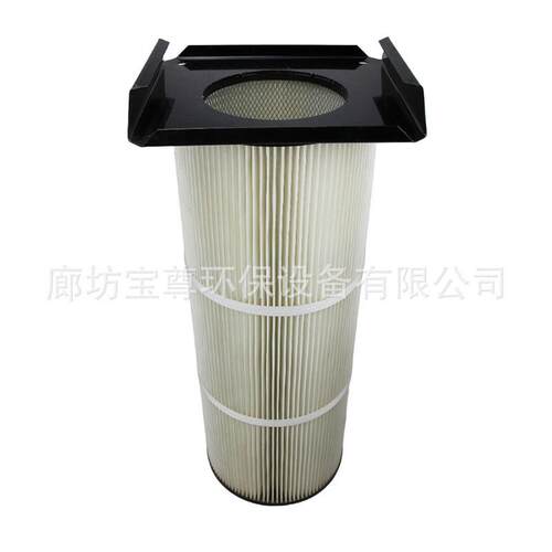 方盘除尘滤芯380*380生产工业覆膜粉末回收过滤筒除尘器滤芯厂家