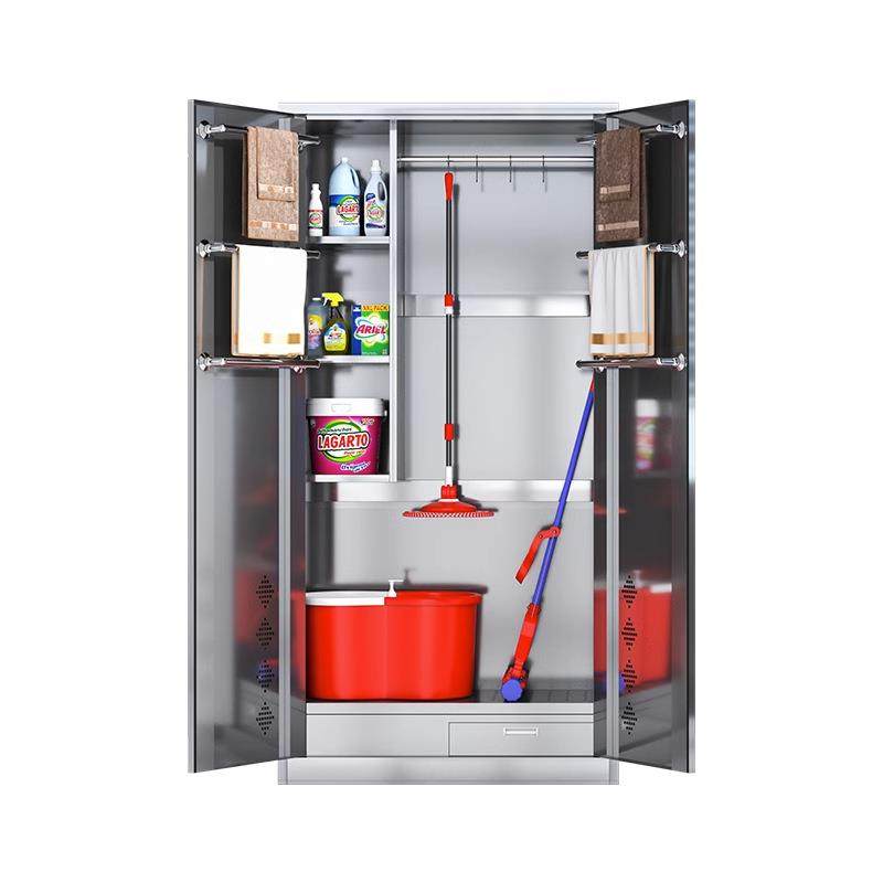 不锈钢洁教室扫把收纳柜阳台杂物柜储存柜酒店拖把清保生洁YKR-00,商业/办公家具,办公储物柜,淘宝优惠券,粉丝福利购,淘宝优惠卷