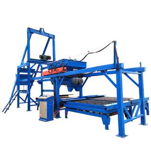 预制构件布793料机生产线小型双螺旋高频捣泥缘路石水构件振制品