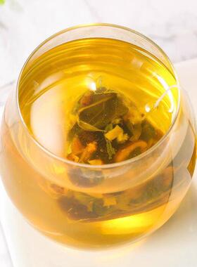 大海金罗汉果胖雪梨茶甘草OEN荷银花菊花薄独立三角包咽喉伴侣清