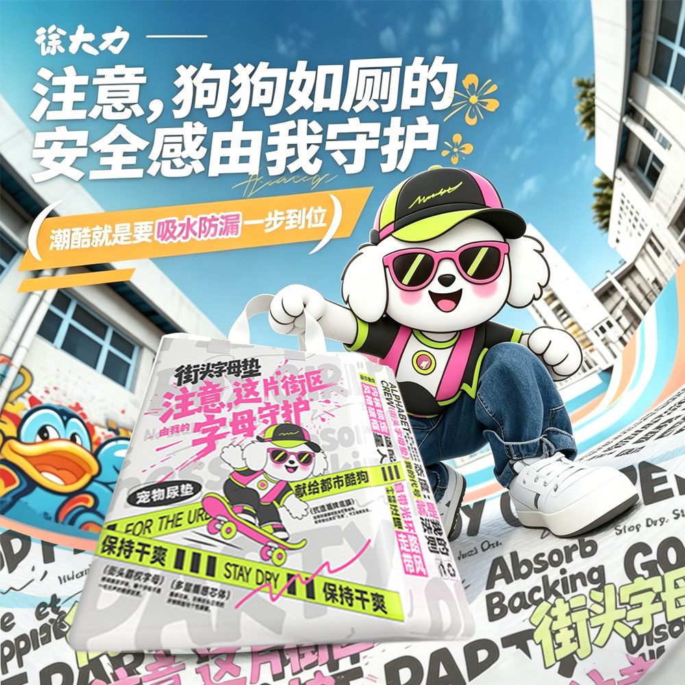 徐大力打孔膜狗狗尿垫宠物加厚尿垫瞬吸除臭吸水防漏一次性隔尿垫