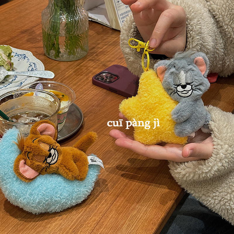 猫和老鼠星星月亮汤姆猫挂件