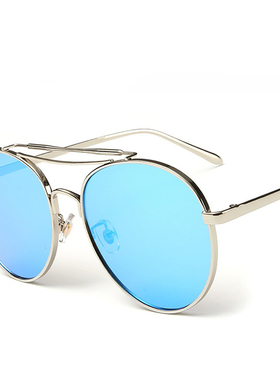 2025新款潮牌同款镀膜防紫外线太阳眼镜范大爷墨镜炫目色彩太阳镜