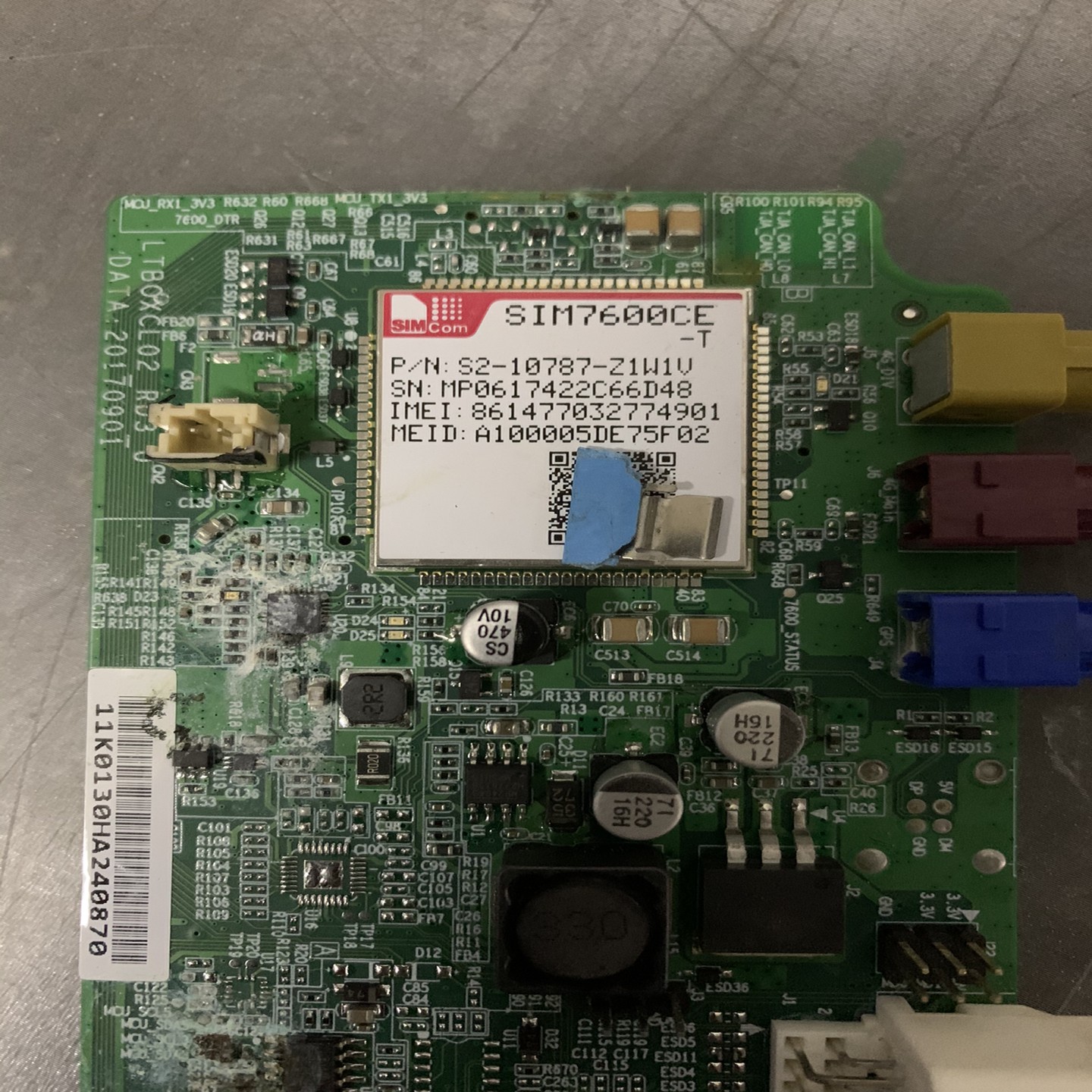 SIMCOM希姆通SIM7600CE-L拆机4G模块全网通