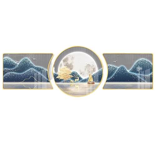 轻奢客厅装饰画沙发背景墙挂画壁画简约现代墙画高级感大气高档