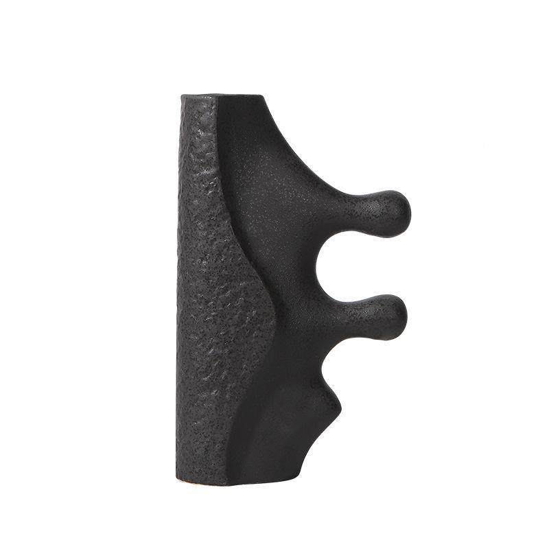 创意极简家居黑白合流线FHE组器陶瓷花样板房客厅桌餐干花瓶装饰,橡塑材料及制品,工业陶瓷,淘宝优惠券,粉丝福利购,淘宝优惠卷