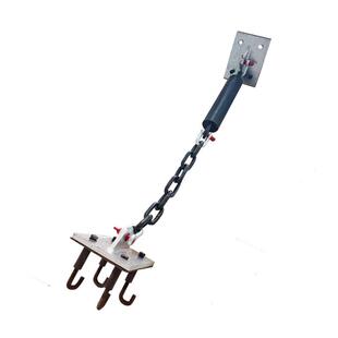 桥缓梁防落MOI梁置缓冲连防链落梁缓冲装 桥梁冲链