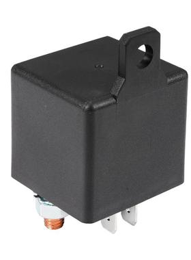 12v243v200JCWa塑汽车继背电器焊接式体3积小电流大6x6汽车继电器