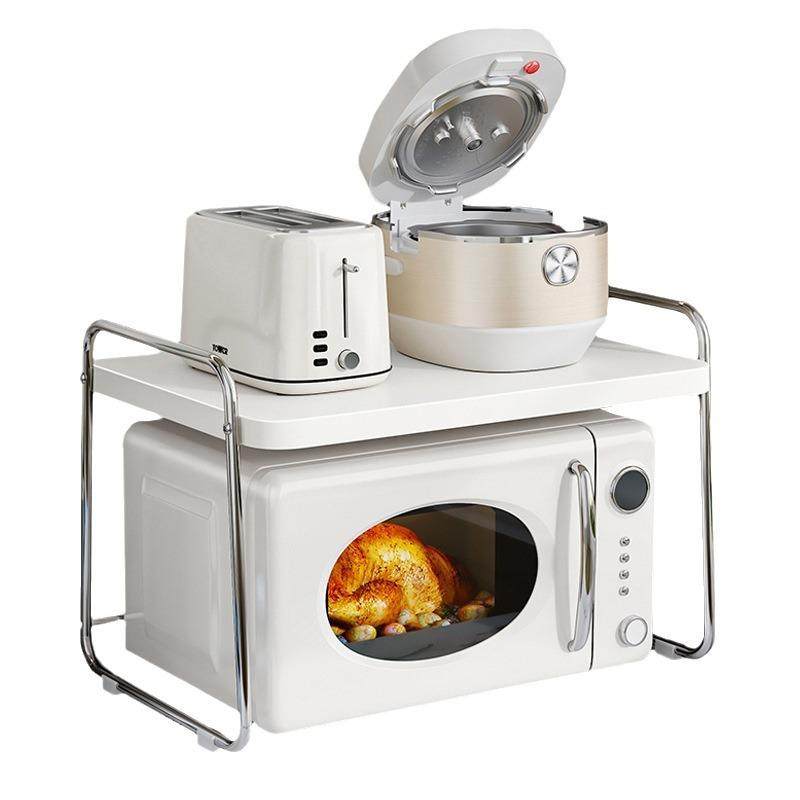 不锈波炉置物架厨微房电台面烤箱电钢饭WGA煲锅抽拉式置物器架专,厨房/烹饪用具,微波炉置物架,淘宝优惠券,粉丝福利购,淘宝优惠卷