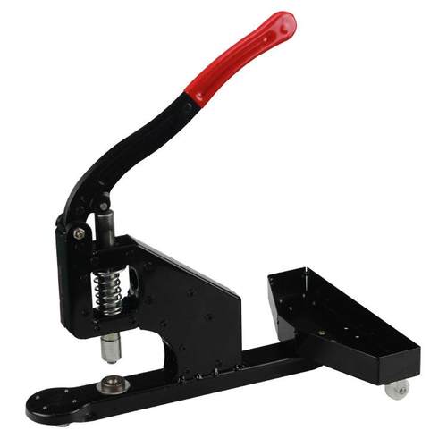 万向无环手动打扣机开花扣眼机写真X展架KT板蓬布喷绘布广告工具