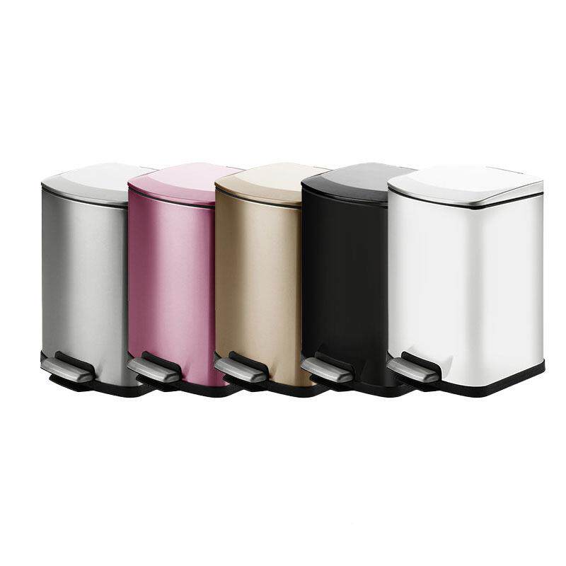 锈垃圾桶20L脚踏式大A8容量办公室圾商用30L不厨房客厅家钢用垃桶