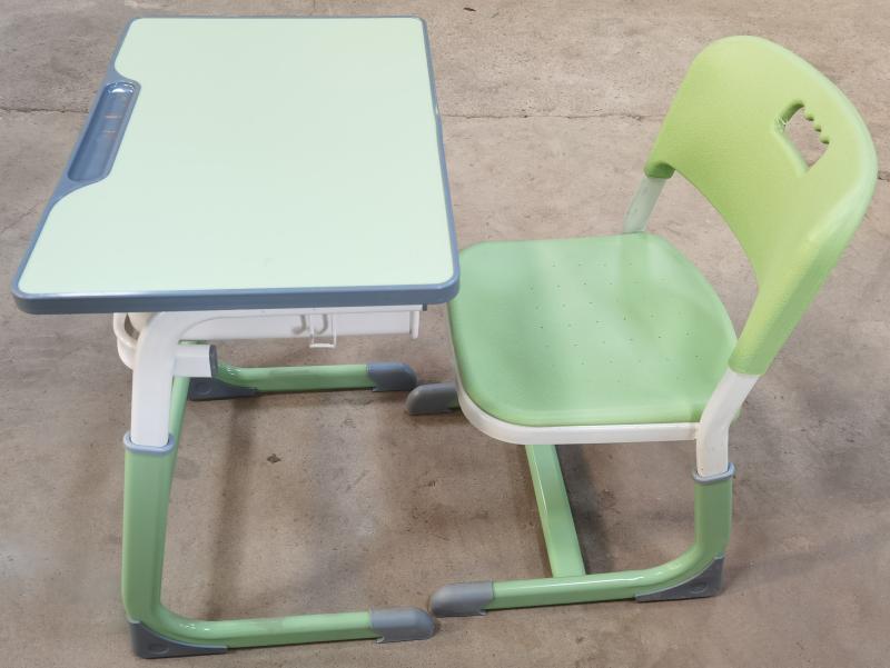 新促可升降中学生可升降学校儿童写字桌课桌椅学习桌家用书桌儿童