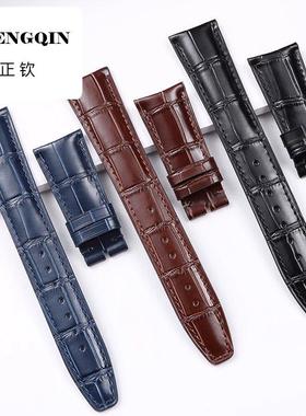 正钦适配iwc万国柏涛菲诺葡萄牙计时葡计七日链葡七真皮手表表带