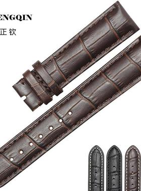 适用VETOO澳洲牛皮手表带 真皮表带无扣 手表配件男 女 18 19 20