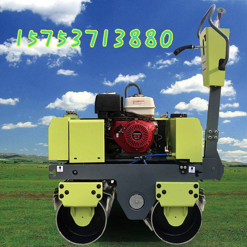 甘肃临夏80全液压压路机 凸块压路机 手扶式双轮小型振动碾价格