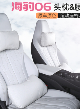 适用于比亚迪海豹06DM-i专用头枕护颈枕腰靠腰托护腰运动座椅内饰