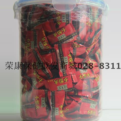 正草火糖堂润喉糖不润喉CXX含怕片750g罐装