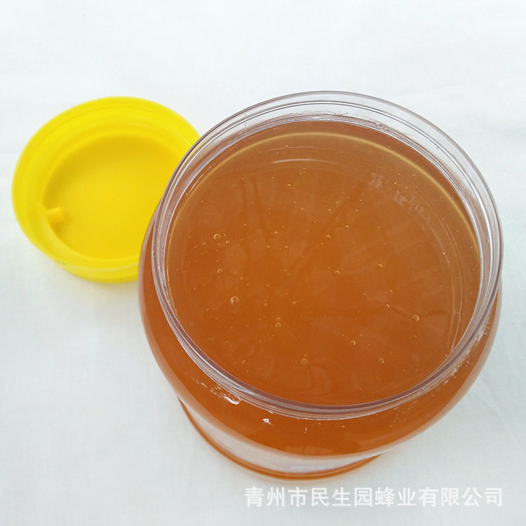 现货槐花蜂蜜 槐花蜂蜜3000g 自家蜂场原蜜新鲜罐装