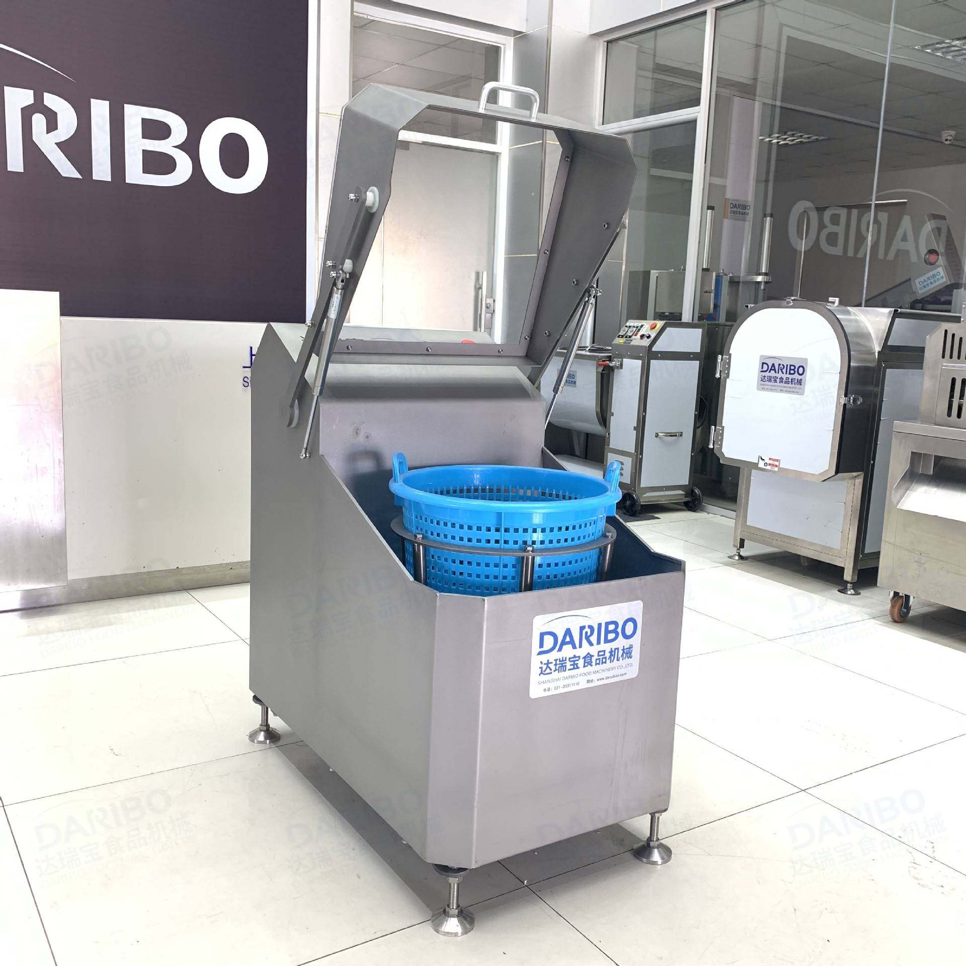 l果蔬甩干机脱水机 离心甩干机可变速调速 沙拉菜生菜脱水设备