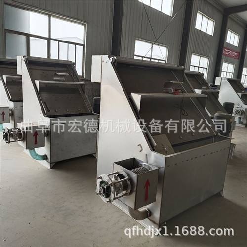 养殖场粪便干湿脱水机 沼渣压榨机 纸浆酒糟挤压分离压榨机