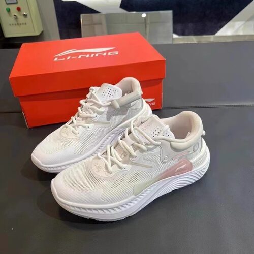 李宁星火LITE减震防滑舒适透气回弹华夫鞋休闲运动鞋AGLT102