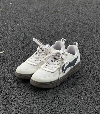 李宁青云丨板鞋减震回弹柔软轻量男鞋经典休闲鞋运动鞋AGCT297