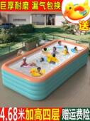特大号游泳池院子游泳气囊池气垫泳池充气儿童家用加厚小孩子