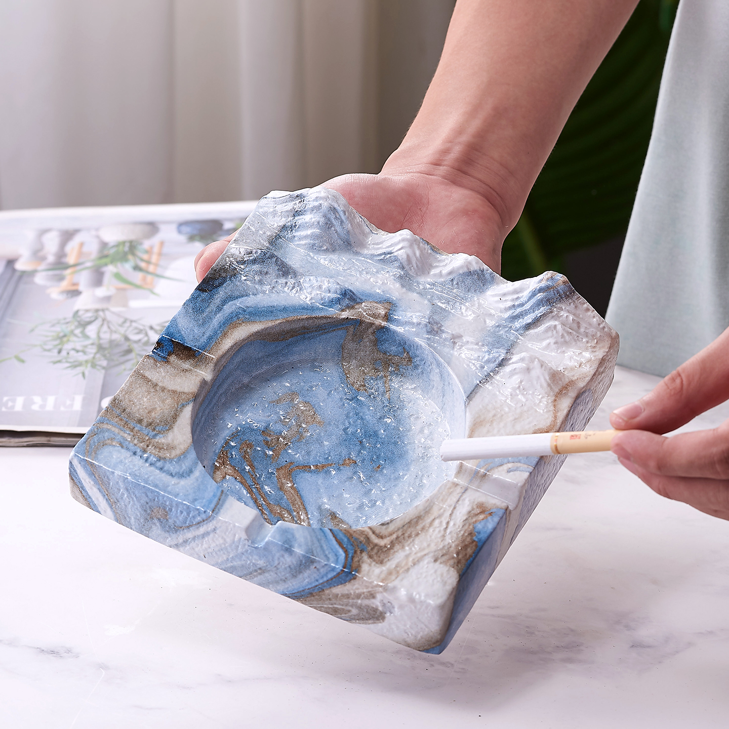 一个起定！烟灰缸logo定制