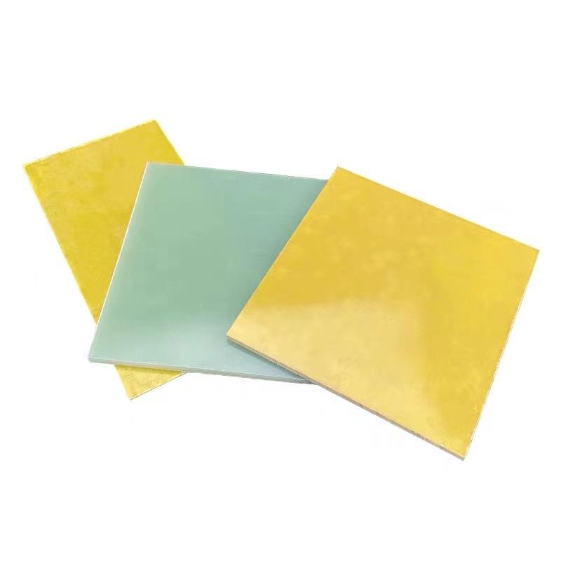 .加工定 做绝缘材料3mm环氧板3240环氧板黄色雕刻锂电池玻璃布板
