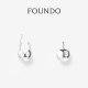 超大号 丰十 3期免息 CUT FOUNDO THE 钻石耳环 MAKE silver