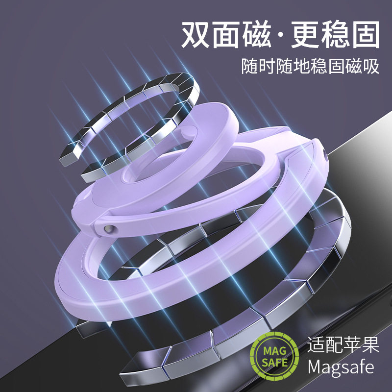 双面磁吸旋转支架桌面指图片