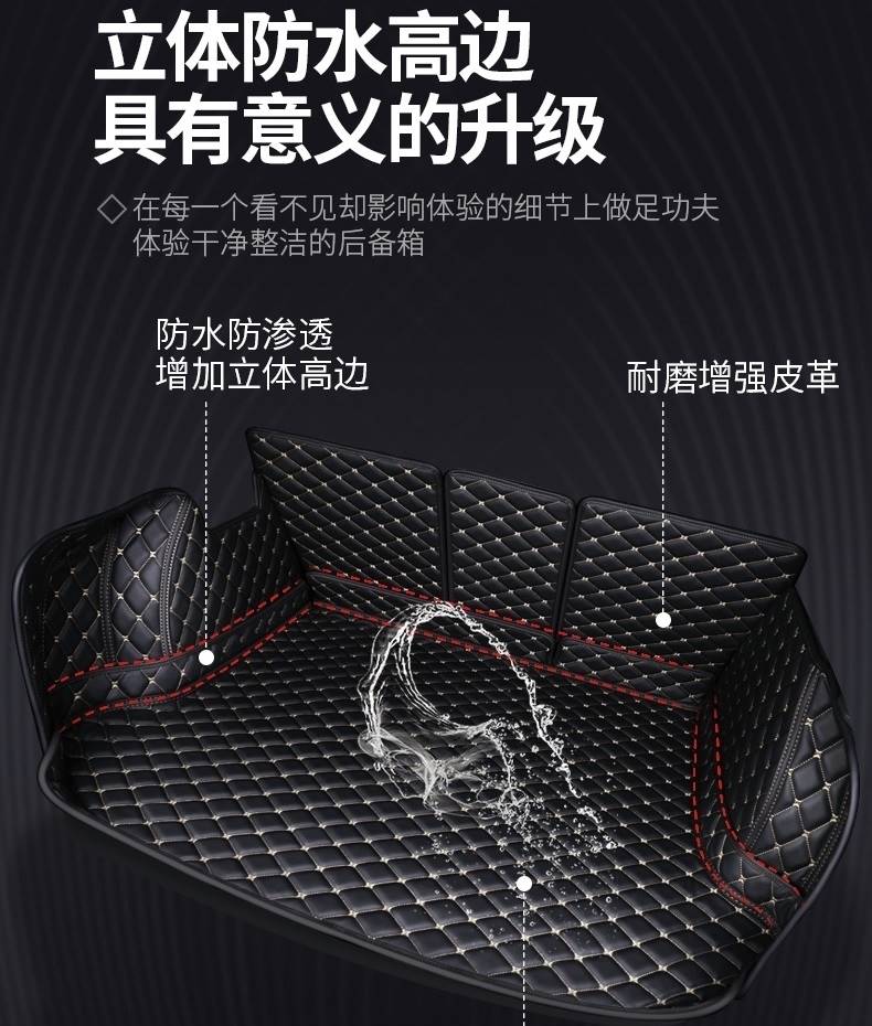 沃尔沃XC60后备箱垫XC40 XC90 S60 S90 汽车用品大全改装件尾箱垫