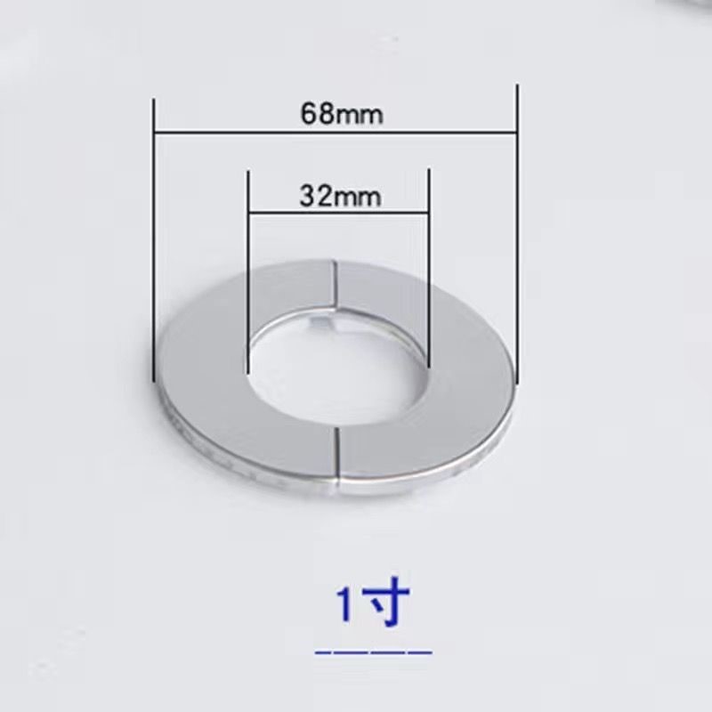 免拆消防喷头装饰盖消防喷淋头4/6分通用上喷下喷侧喷装饰圈可拆