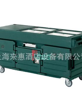 美国金宝CAMBRO可 KVC854-519 四槽推车 - (深绿色)