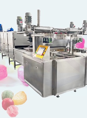 SE-82710E-150双色硬糖全自动伺服式浇注生产线 思恩糖果浇注机