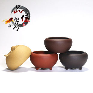 紫砂花盆多肉盆小花盆陶瓷花盆拇指盆菖蒲陶盆景盆栽园艺简约