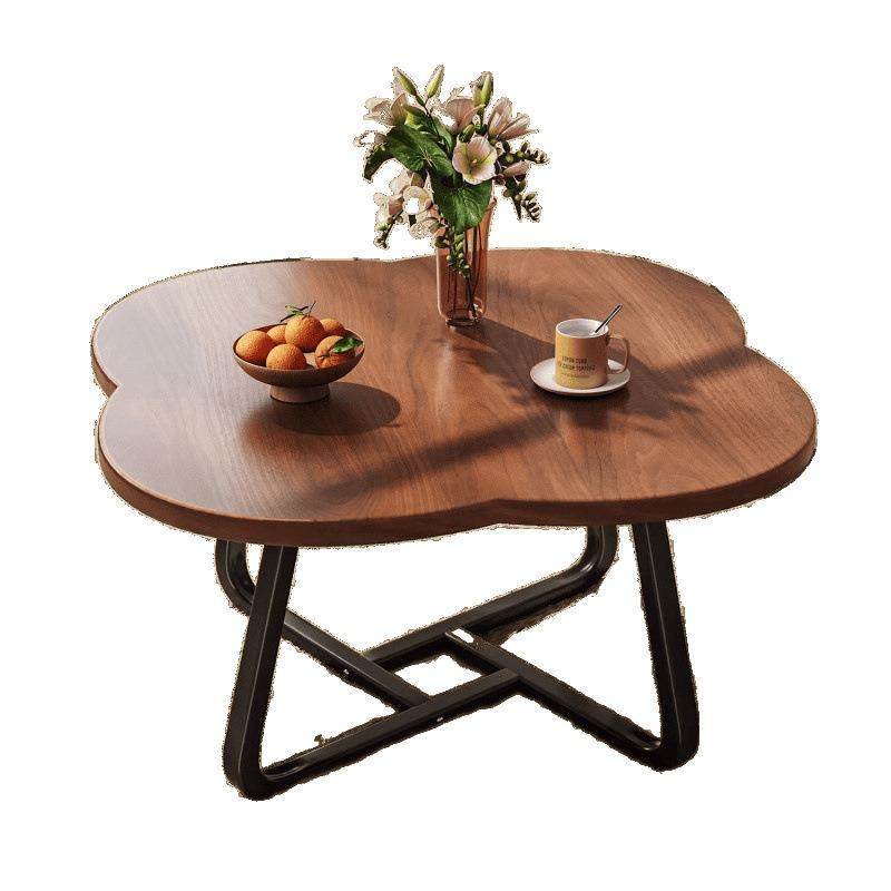 茶几小户型客厅沙发简约轻奢现代四叶草家用圆形卧室简易阳台边几,住宅家具,茶几,淘宝优惠券,粉丝福利购,淘宝优惠卷